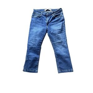 Gap Denim Jeans‎ Boot Cut Capri Stretch Size 8R RN 54023